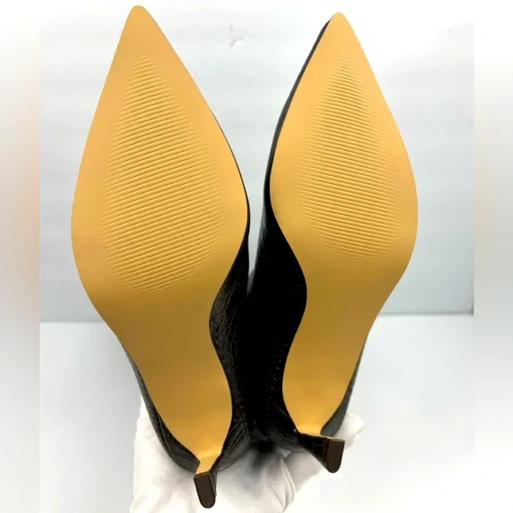 STEVE MADDEN LAVAN WOMEN’S BOOTS BROWN CROCODILE PRINT, UPPER LEATHER, SIZE 8.5 - Picture 10 of 16